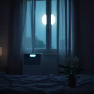 Czy osuszacz można zostawić na noc