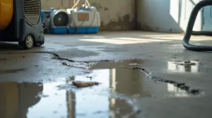 Osuszanie posadzki po zalaniu