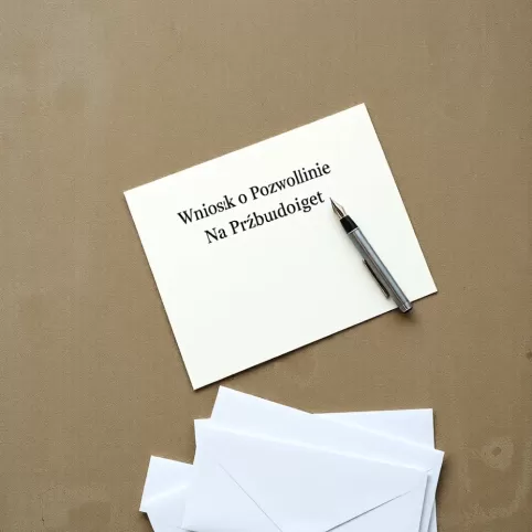 Wniosek O Pozwolenie Na Przebudowę